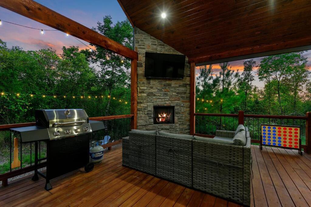 Вилла Under The Stars - Secluded, Hot Tub, Firepit, Games Брокен-Боу Экстерьер фото