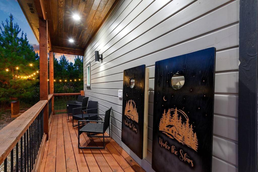 Вилла Under The Stars - Secluded, Hot Tub, Firepit, Games Брокен-Боу Экстерьер фото