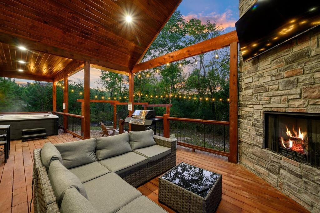 Вилла Under The Stars - Secluded, Hot Tub, Firepit, Games Брокен-Боу Экстерьер фото