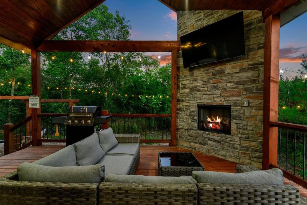 Вилла Under The Stars - Secluded, Hot Tub, Firepit, Games Брокен-Боу Экстерьер фото
