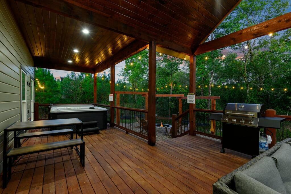 Вилла Under The Stars - Secluded, Hot Tub, Firepit, Games Брокен-Боу Экстерьер фото